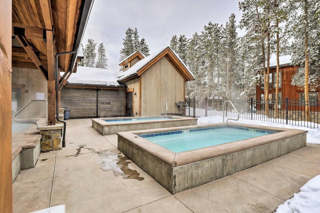 Cozy Ski-Inandski-Out Breckenridge Condo Mtn Views! Exterior foto